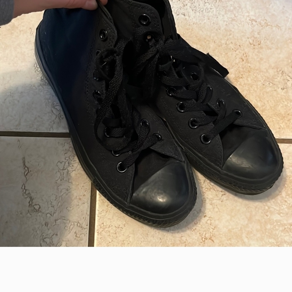 Converse Men's Black High-Top Sneakers